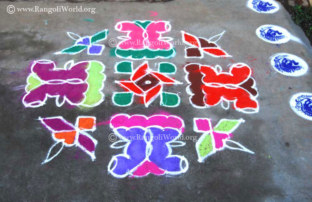 pongal rangoli