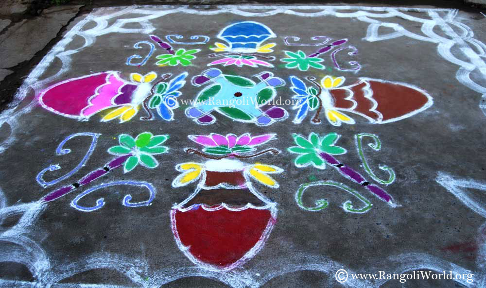 pongal rangoli