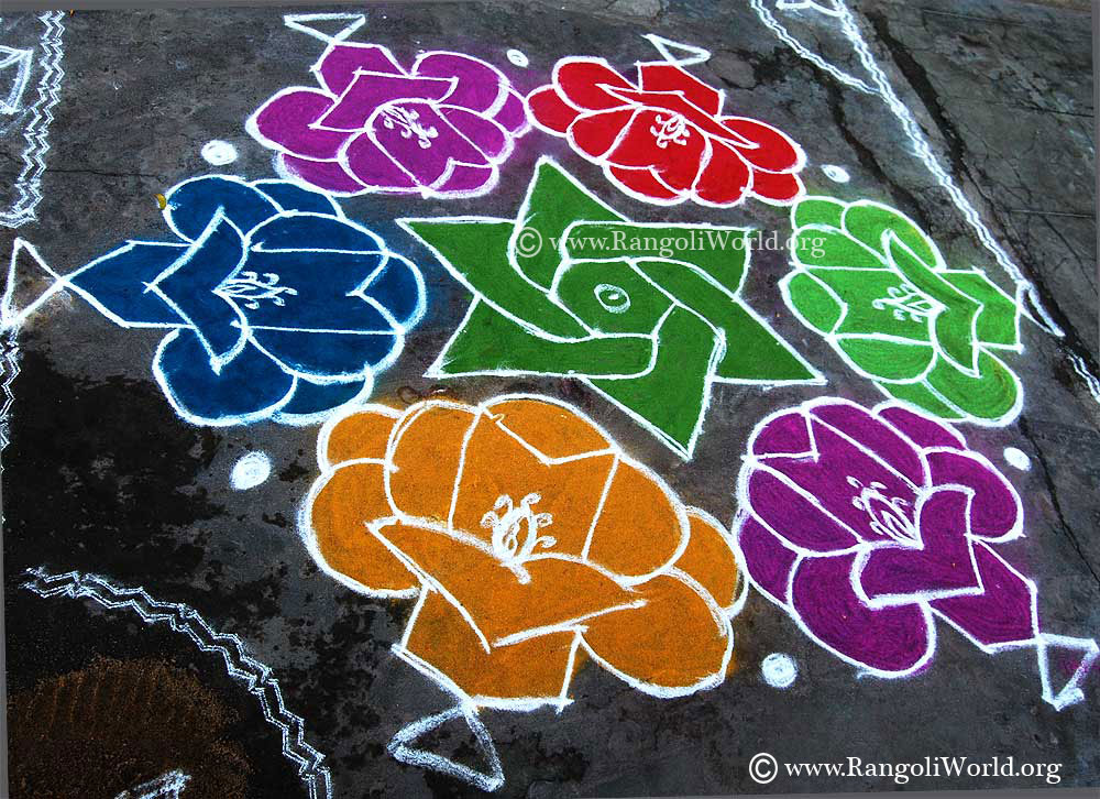 pongal rangoli
