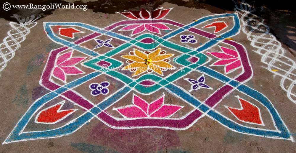 pongal rangoli