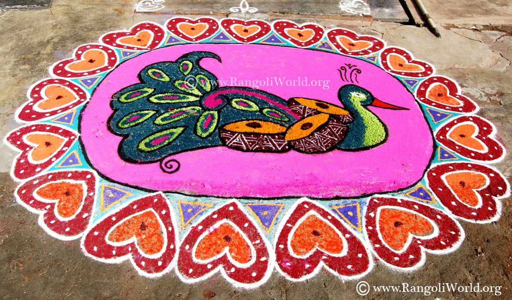 pongal rangoli