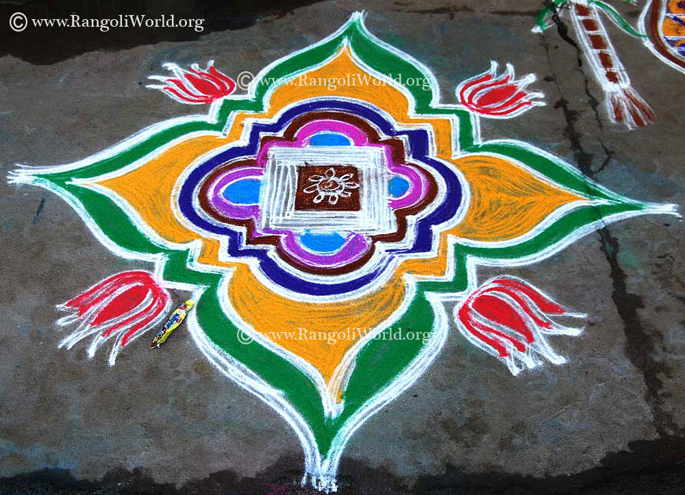 pongal rangoli