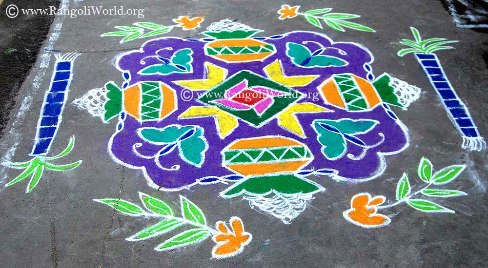 pongal rangoli