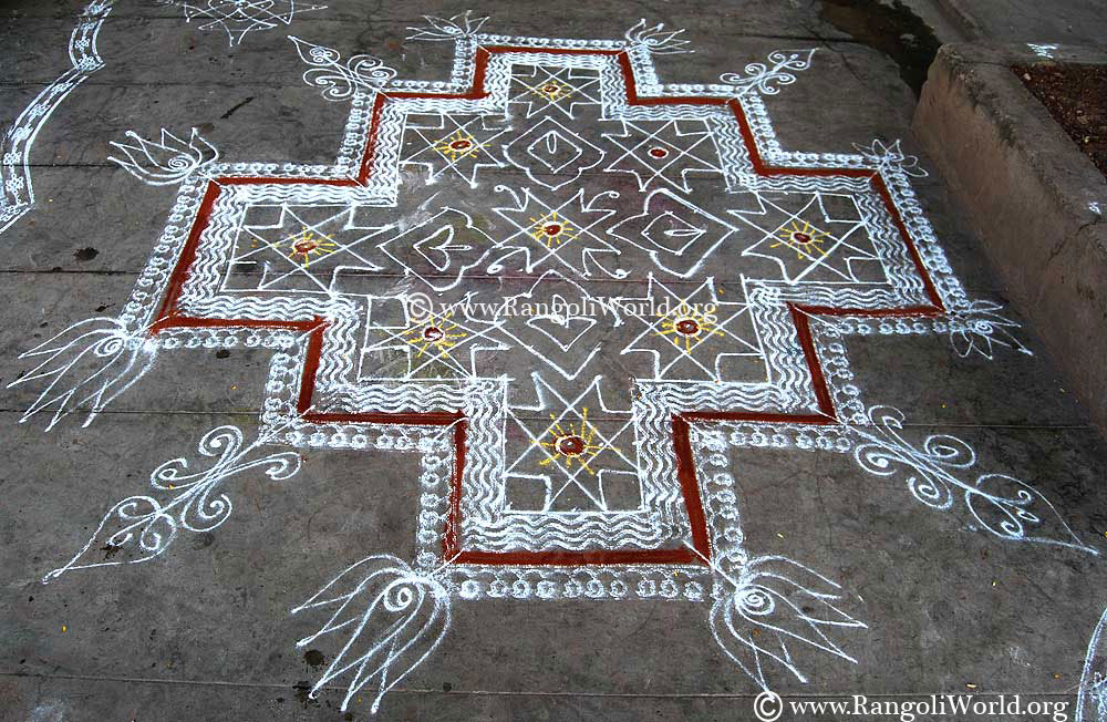 pongal rangoli
