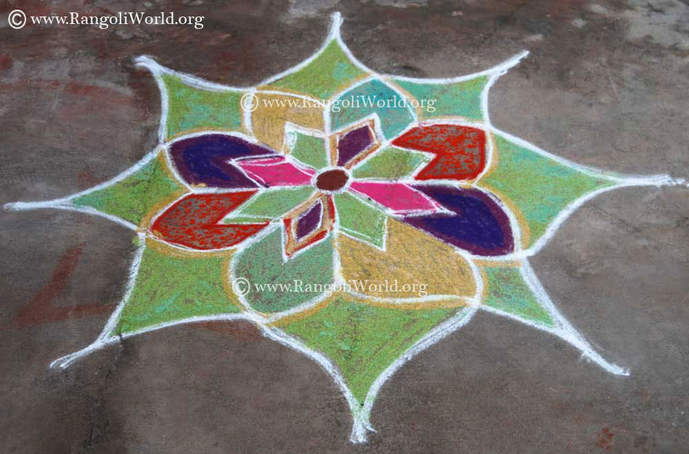 pongal rangoli