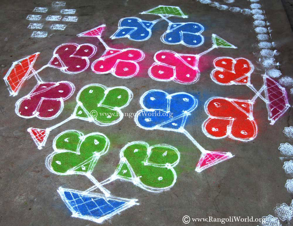 pongal rangoli