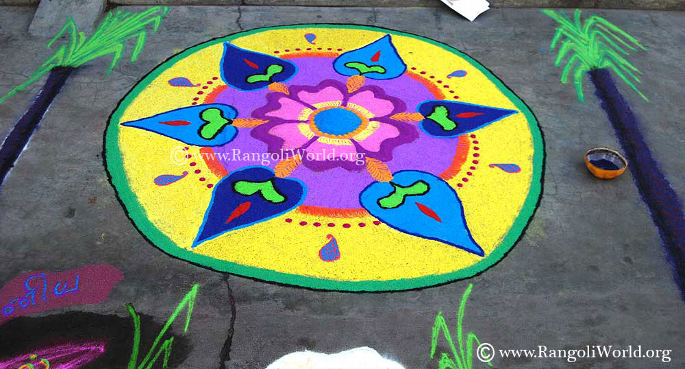 pongal rangoli