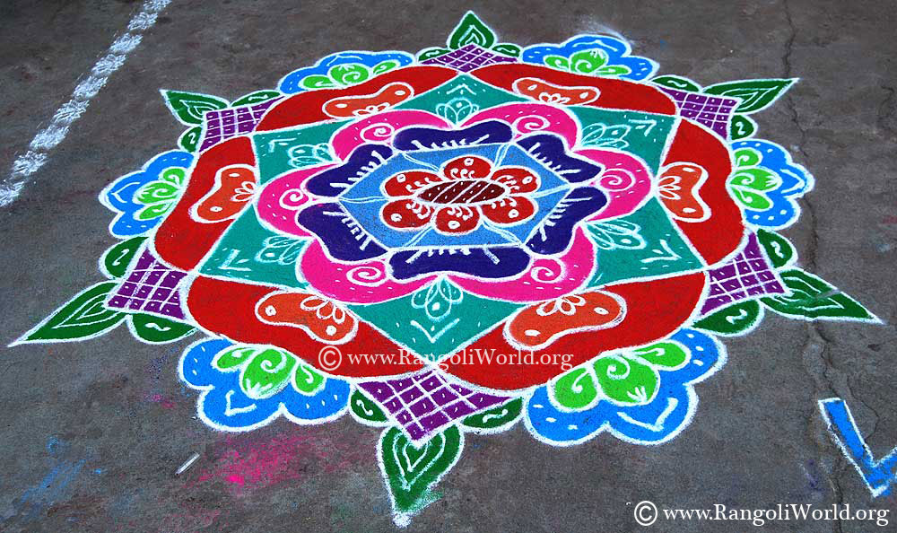 pongal rangoli