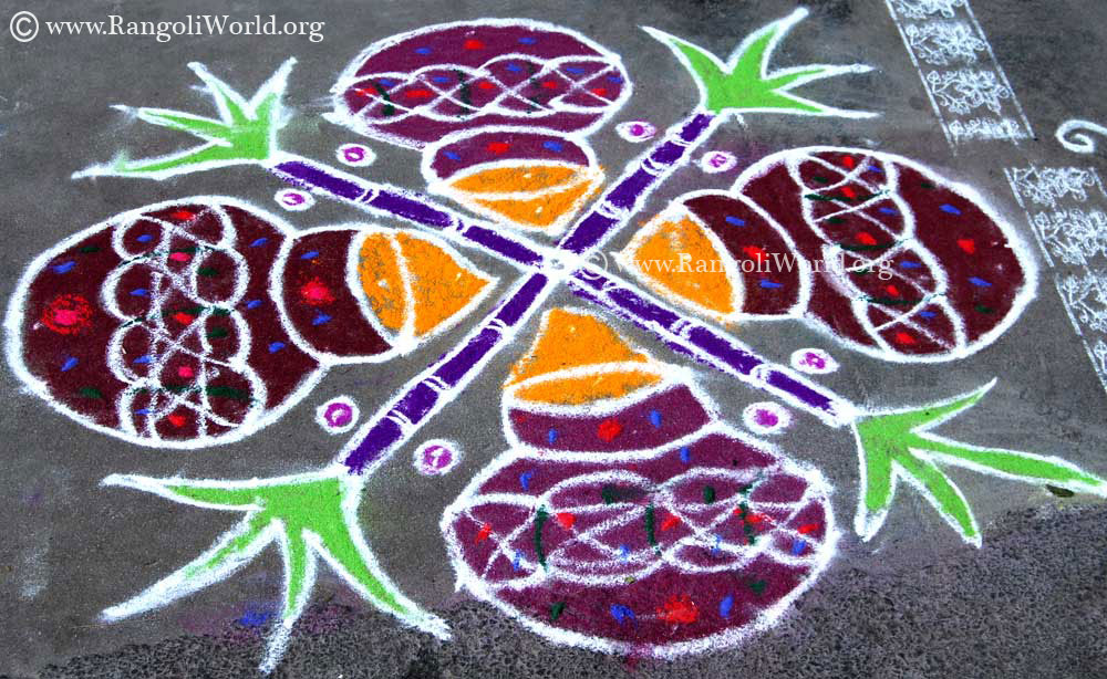 pongal rangoli