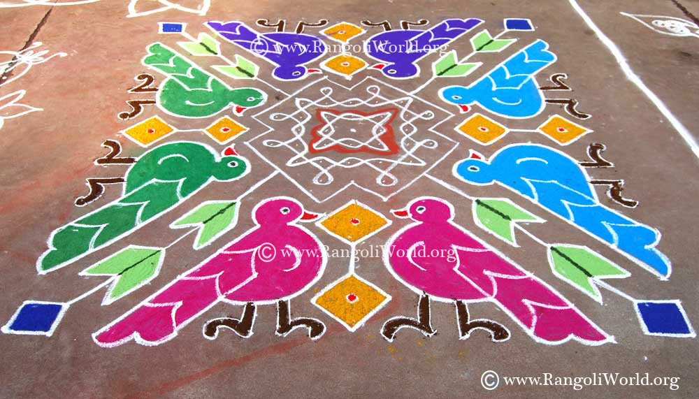 pongal rangoli