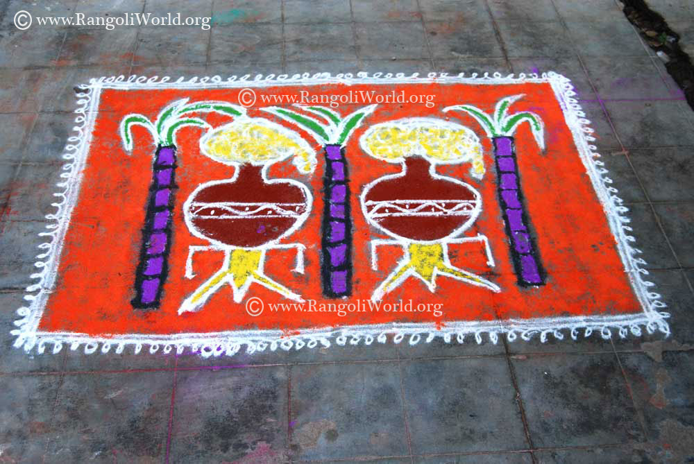 pongal rangoli