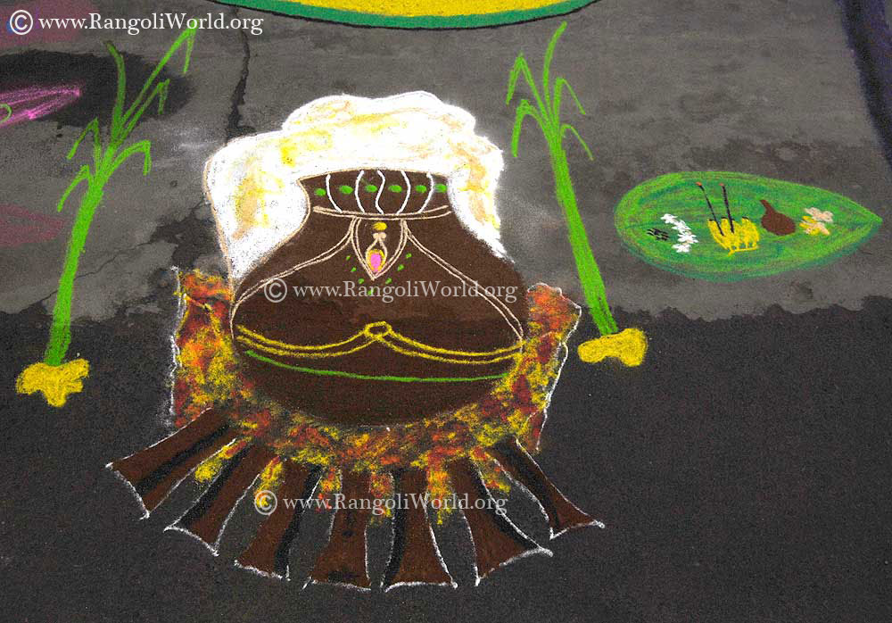 pongal rangoli