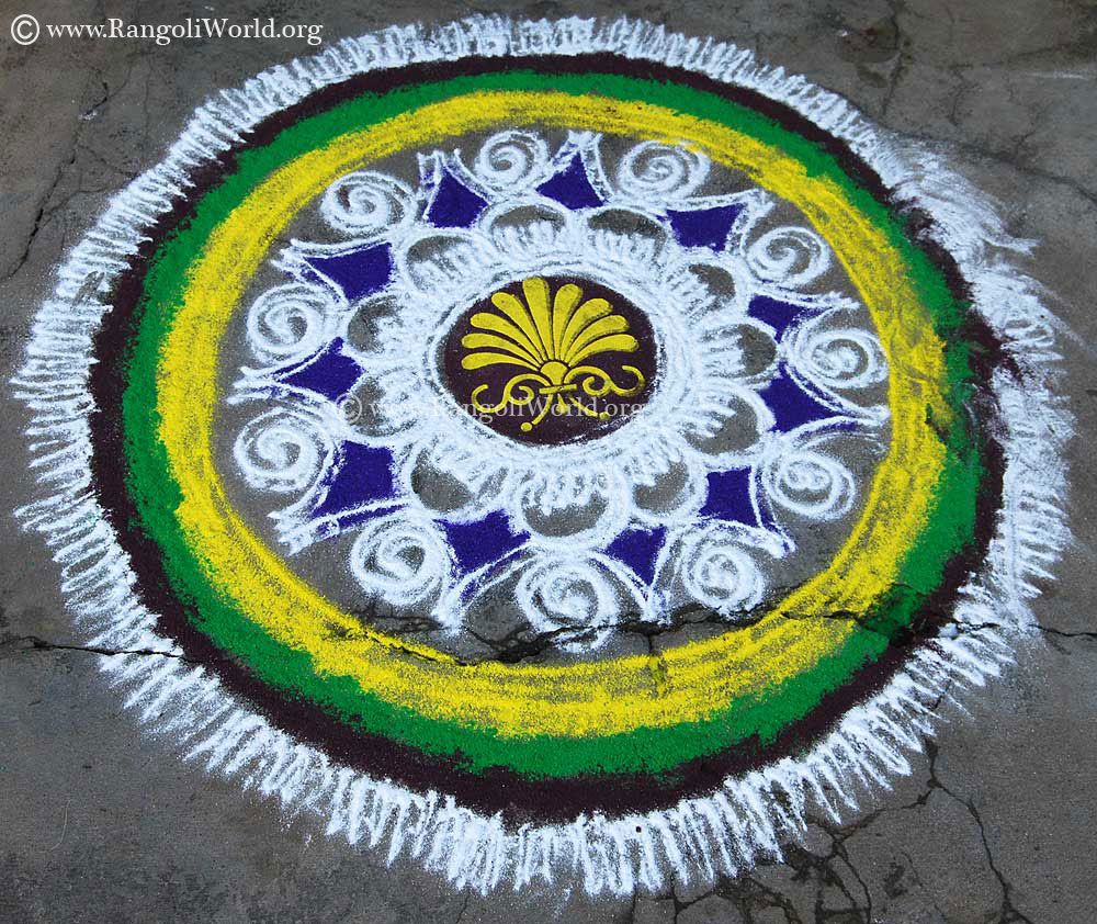 pongal rangoli