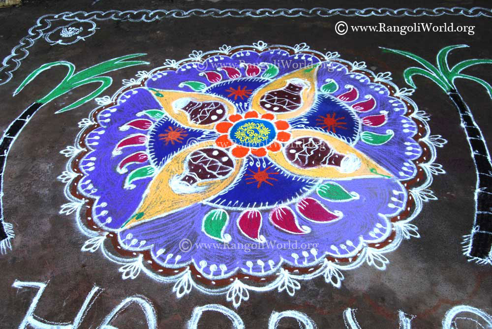 pongal rangoli