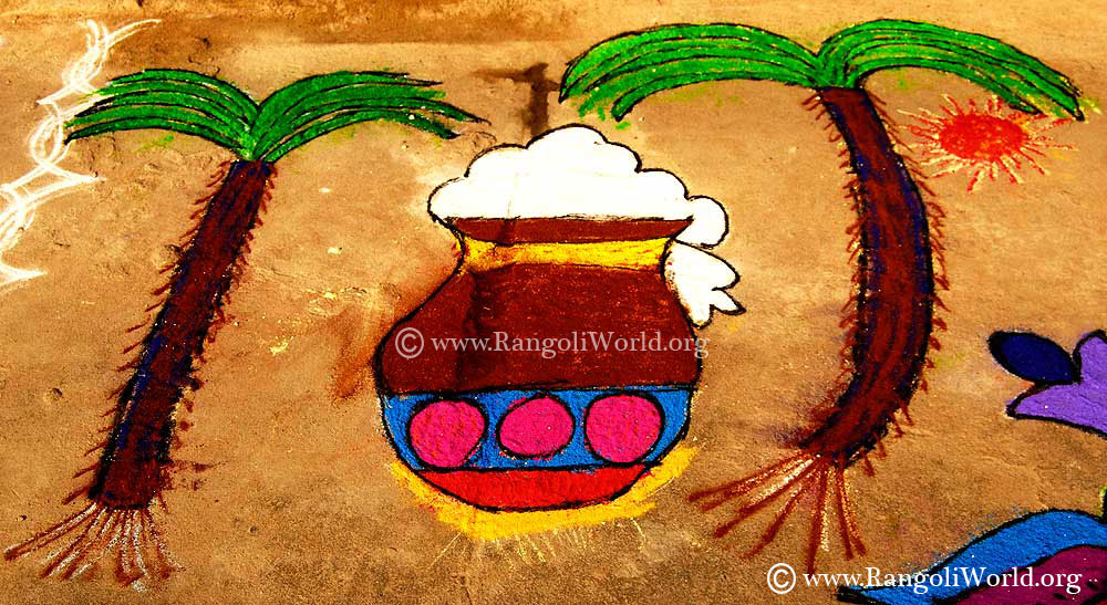 pongal rangoli