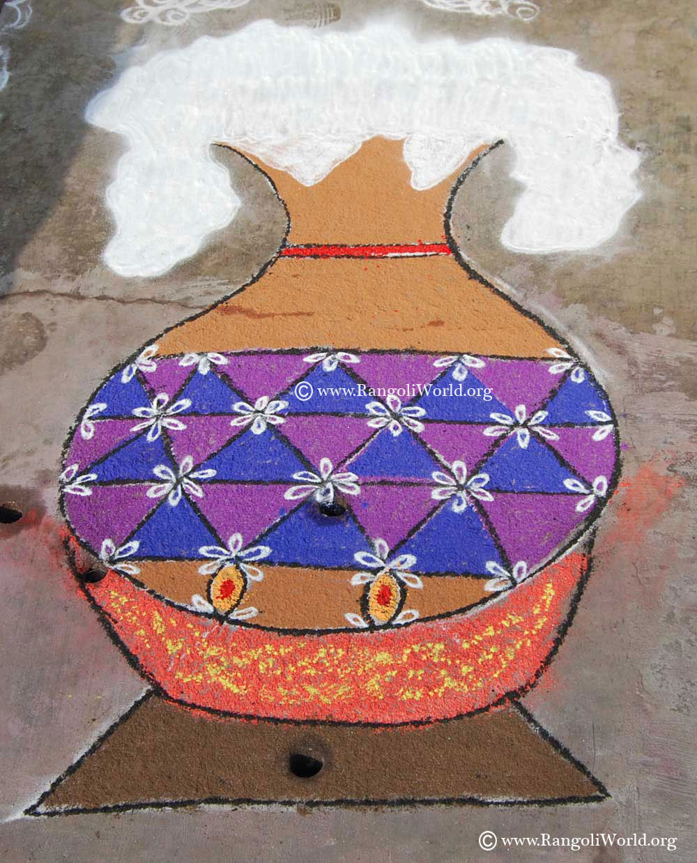pongal rangoli
