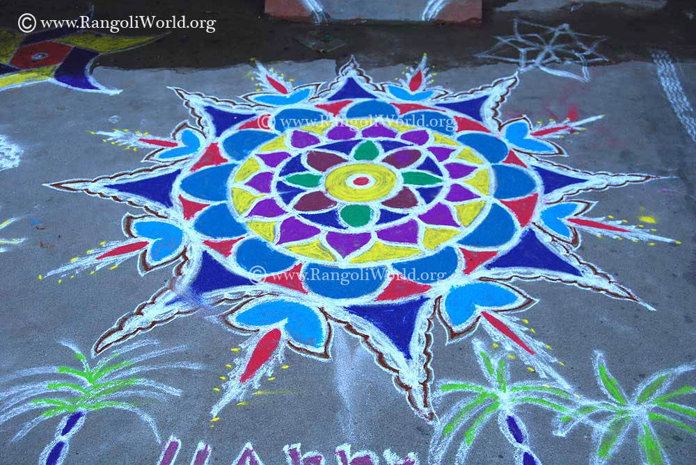 pongal rangoli