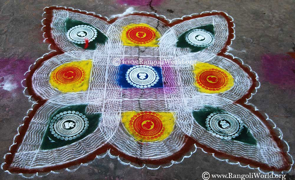 pongal rangoli
