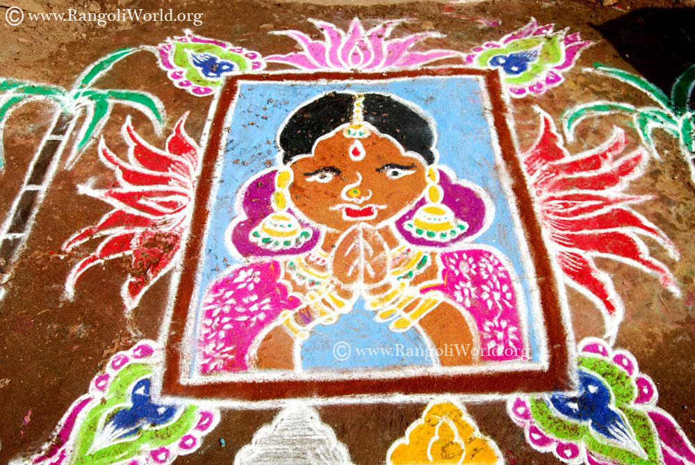 pongal rangoli