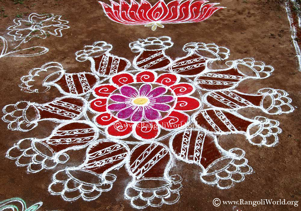 pongal rangoli