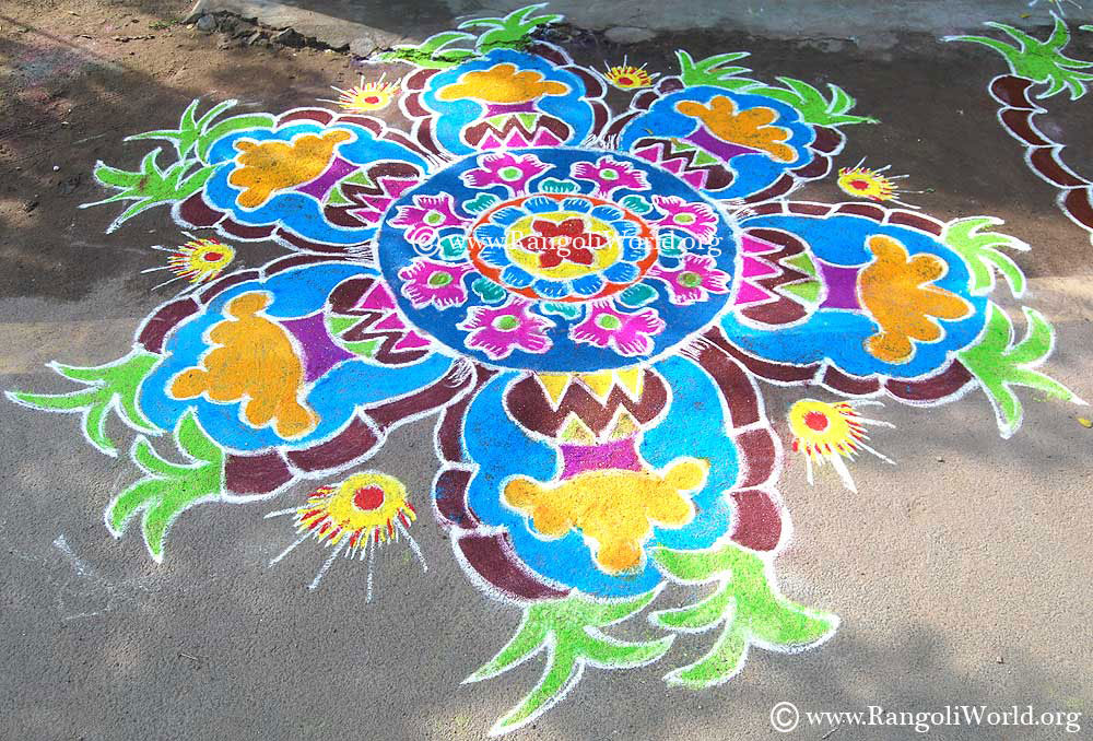 pongal rangoli