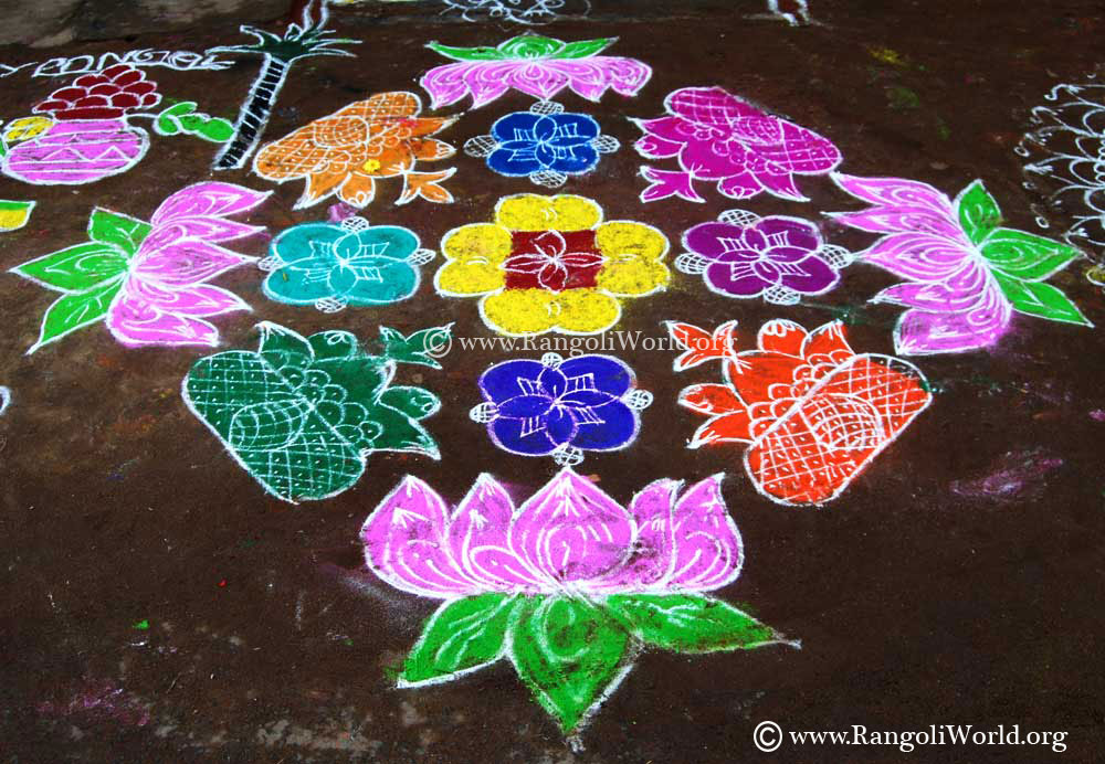 pongal rangoli