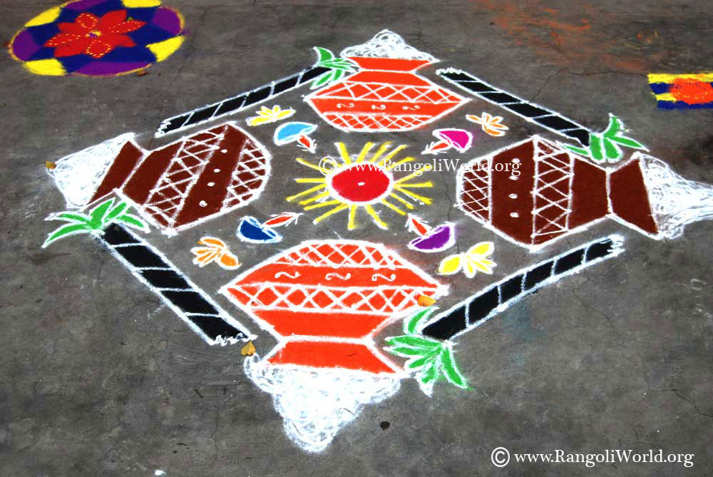 pongal rangoli