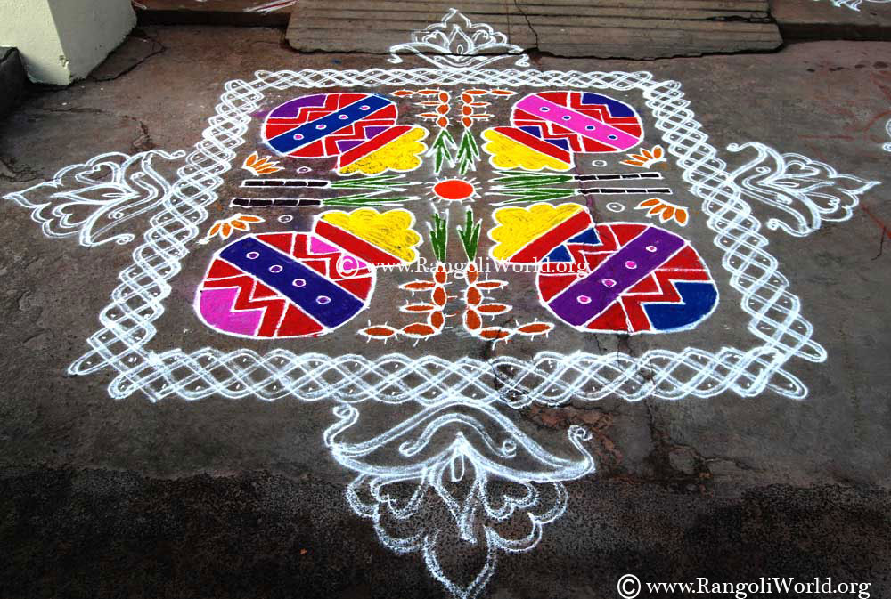 pongal rangoli