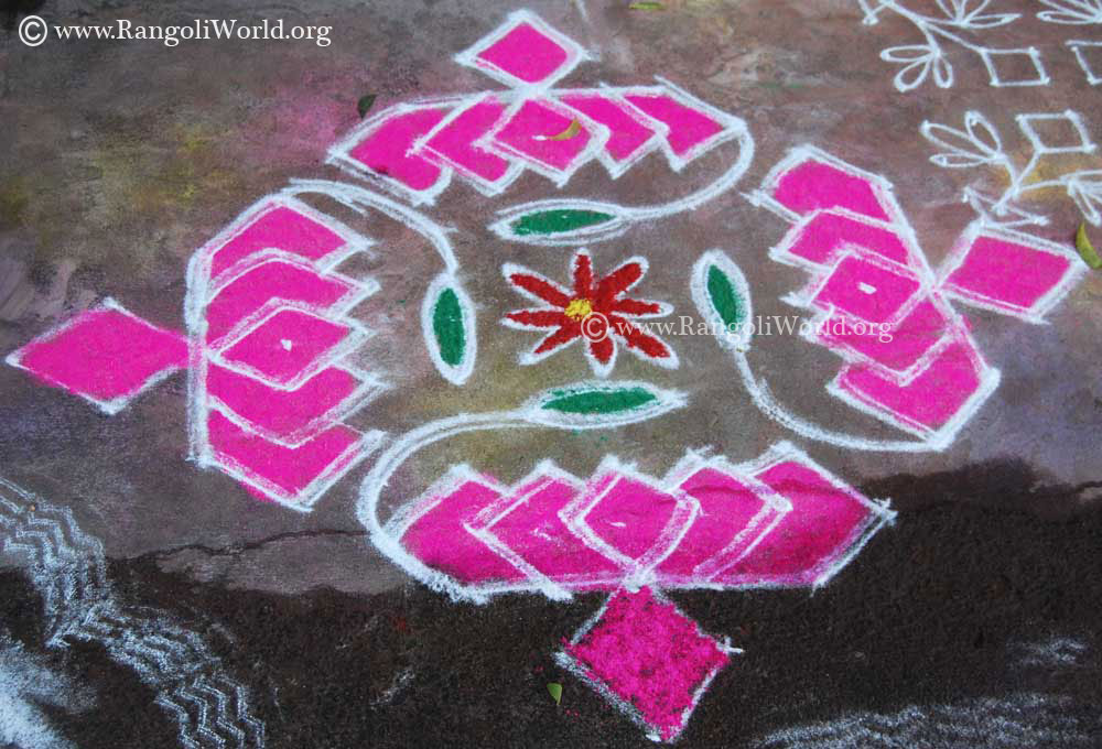 pongal rangoli