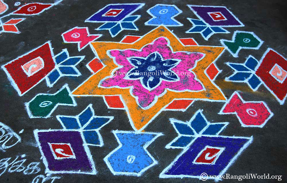 pongal rangoli