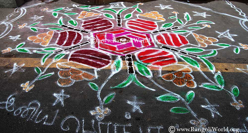 pongal rangoli