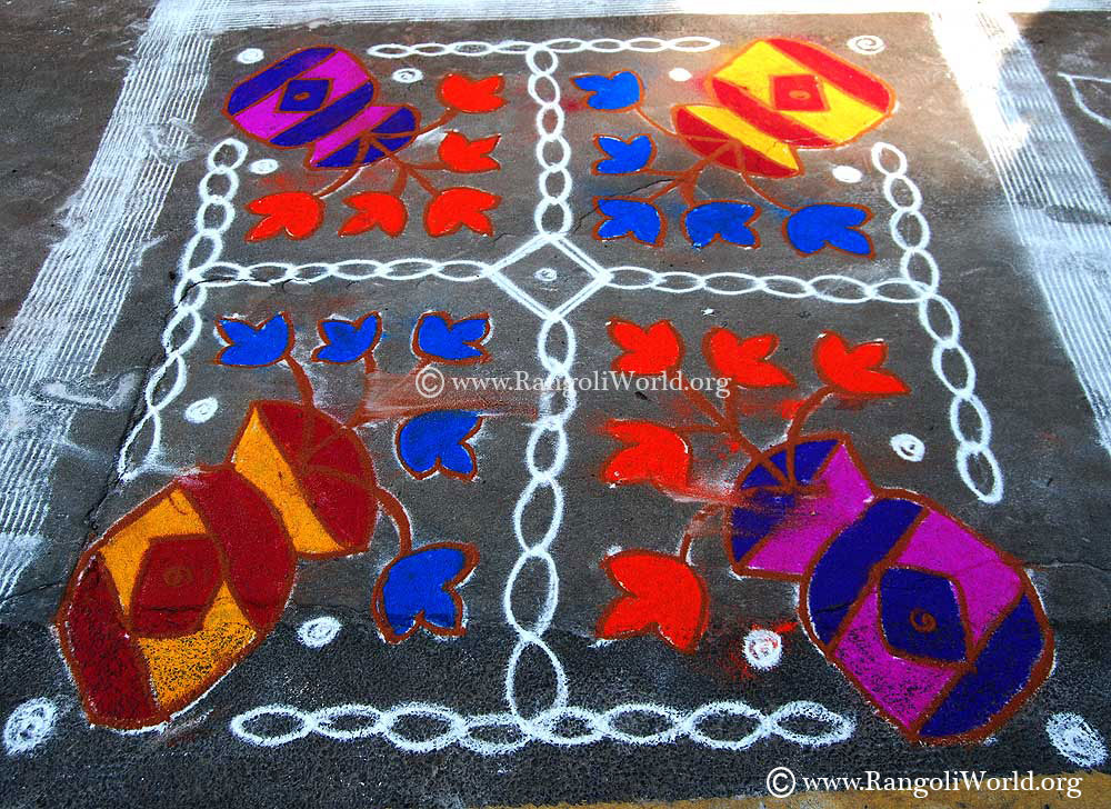 pongal rangoli
