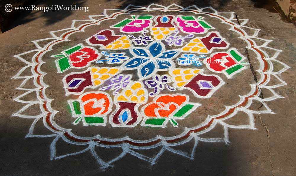 pongal rangoli
