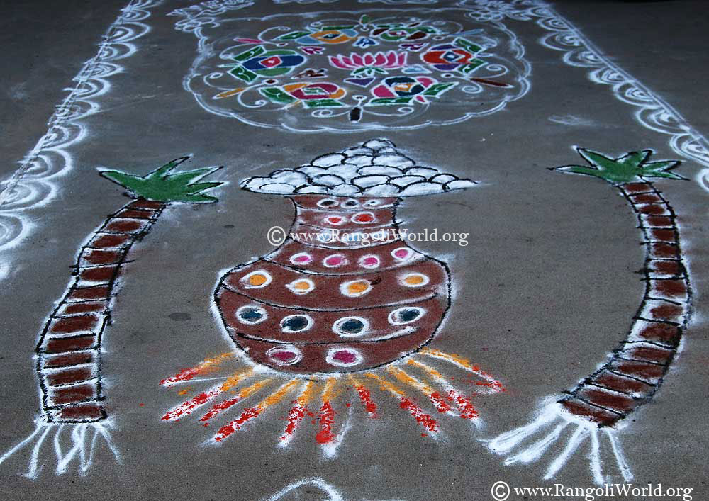 pongal rangoli