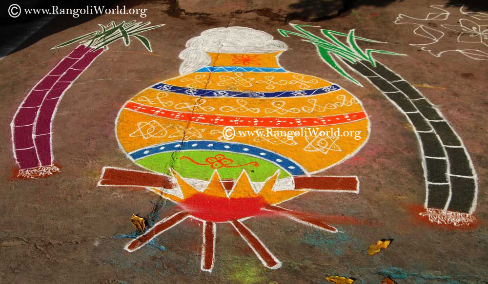 pongal rangoli