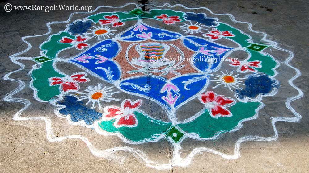 pongal rangoli