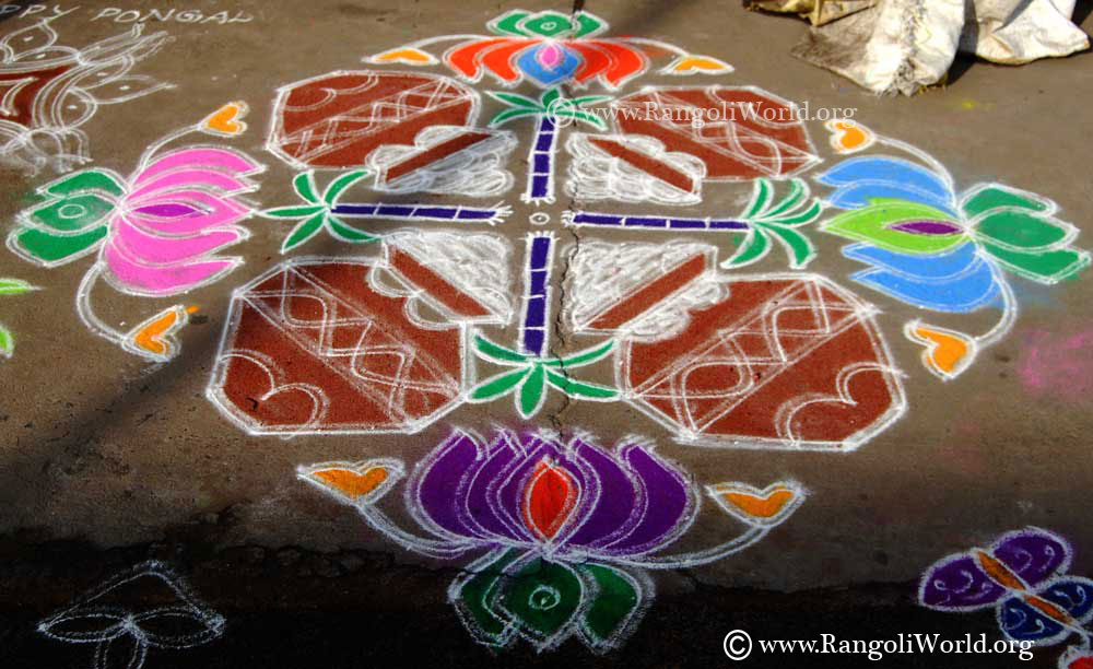 pongal rangoli