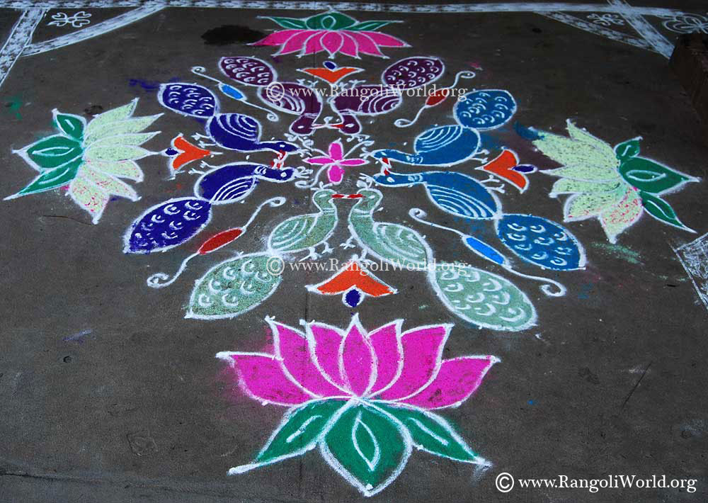 pongal rangoli