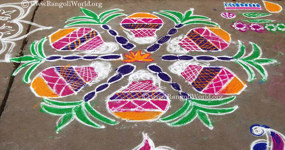pongal rangoli