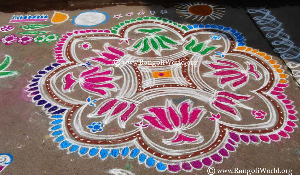 pongal rangoli