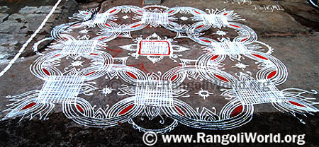 Freehand Rangoli