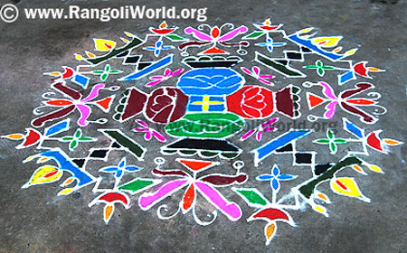 Pongal Rangoli