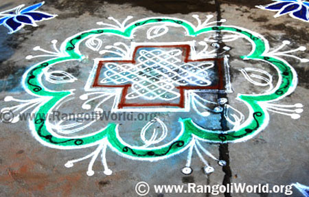 Freehand Rangoli