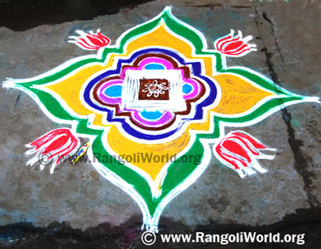 Freehand Rangoli