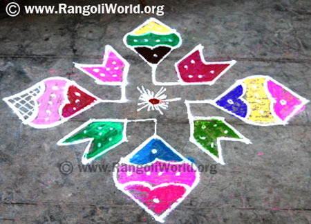 Flower Rangoli