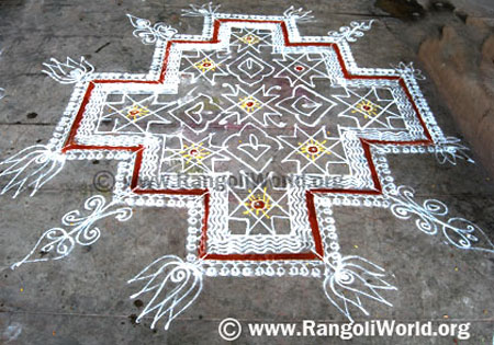 Freehand Rangoli