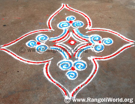 Freehand Rangoli