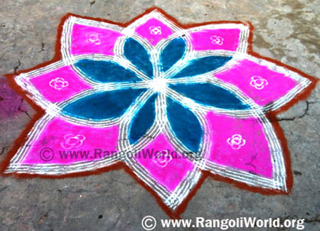 Freehand Rangoli