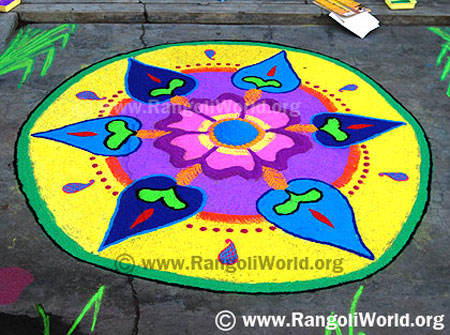 Flower Rangoli