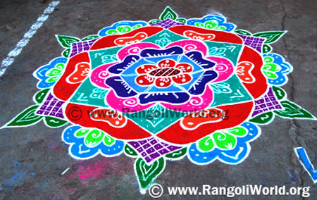 Flower Rangoli